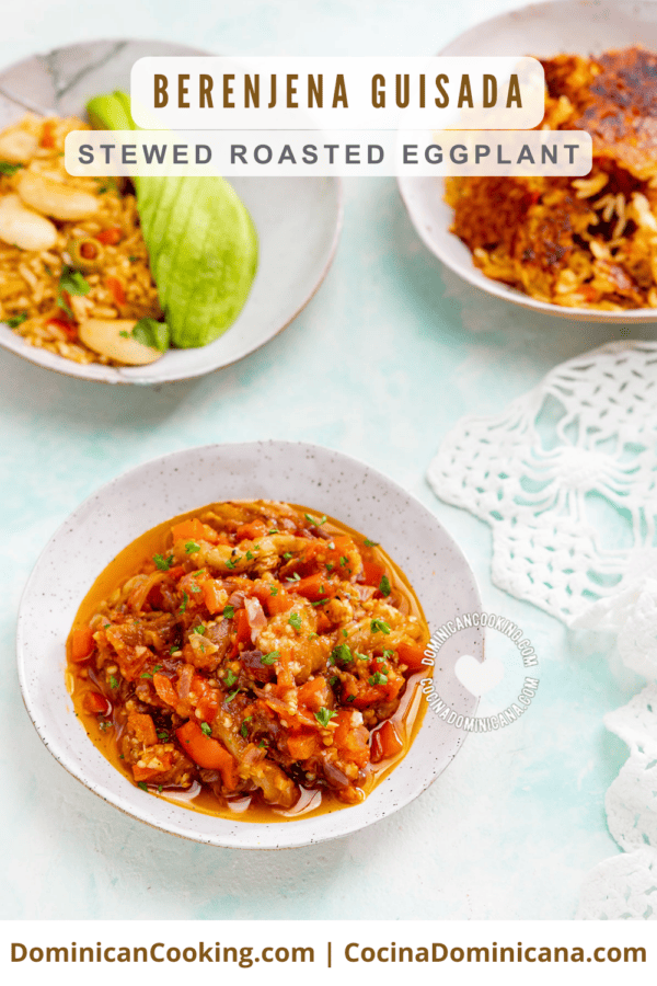 Berenjena guisada (stewed eggplants).