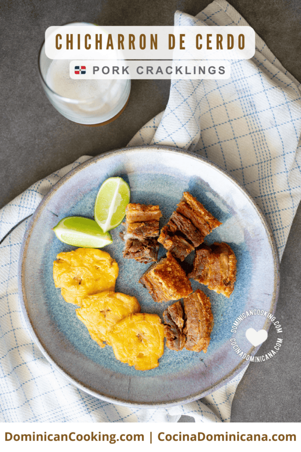 Chicharron de cerdo (fried pork rind).