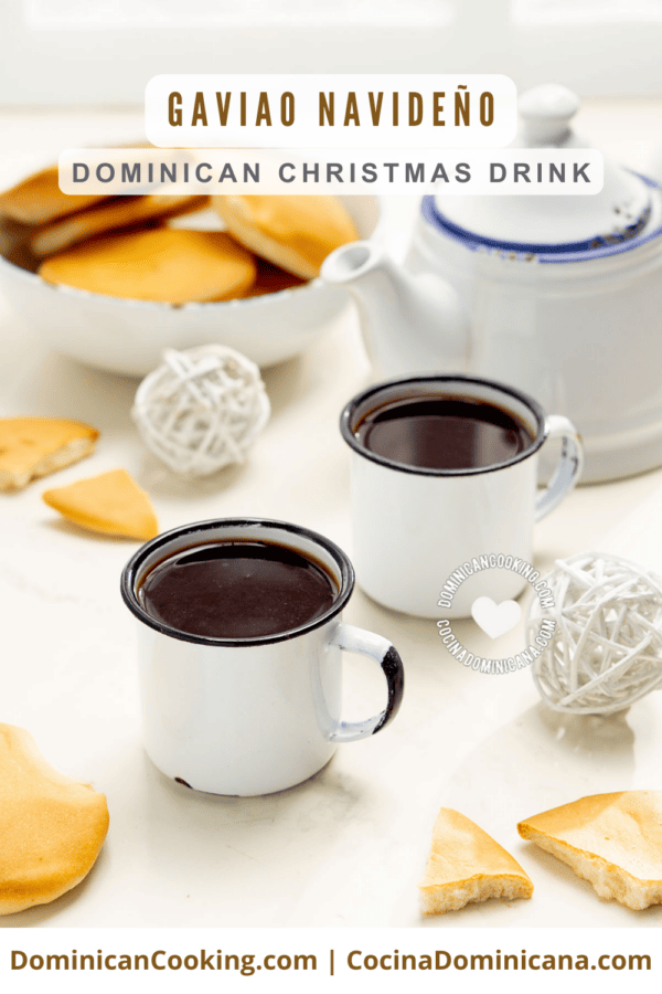 Gaviao navideño (Dominican Christmas drink.