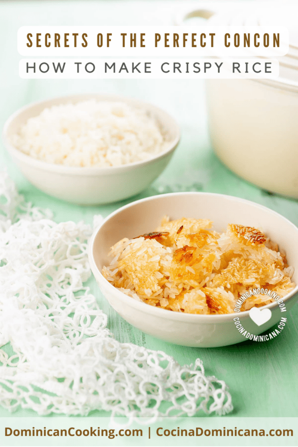 How to make crispy rice (concon Dominicano) recipe.