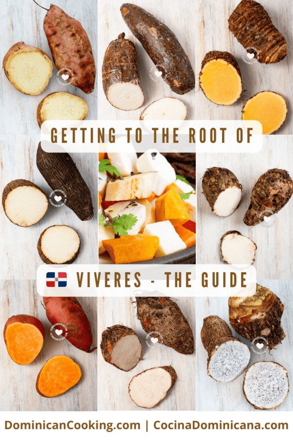 Dominican viveres or tubers.