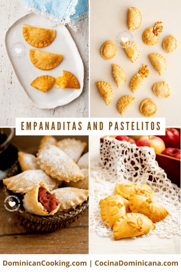 Empanaditas and pastelitos dominicanos recipes.