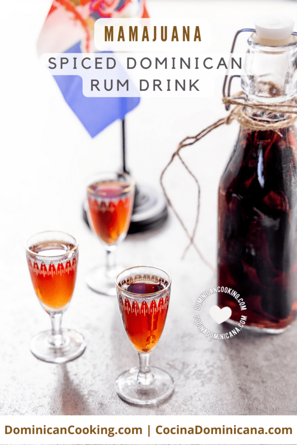 Mamajuana (spiced dominican rum drink) recipe.